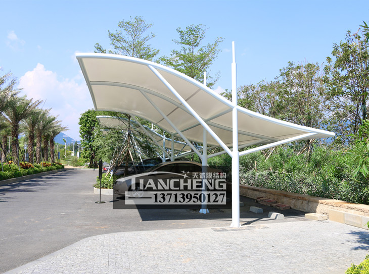 膜结构停车棚 29