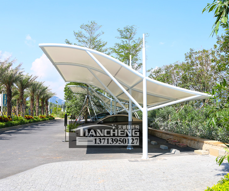 膜结构停车棚 29