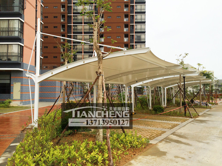 膜结构停车棚 30