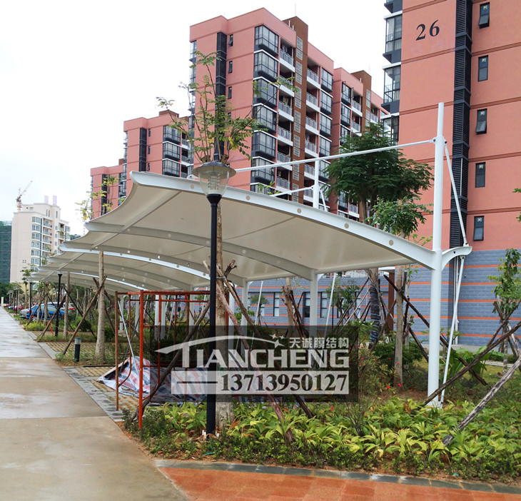 膜结构停车棚 30