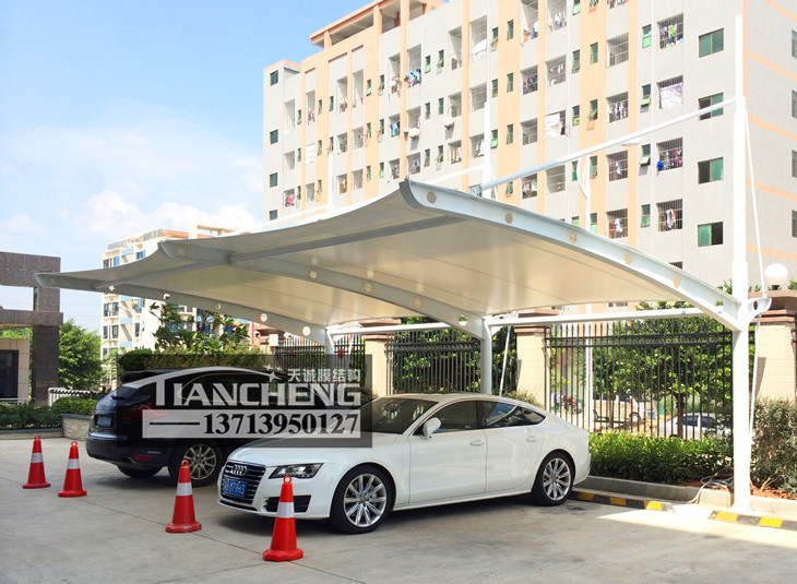 膜结构停车棚 31