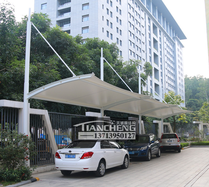 膜结构停车棚 32