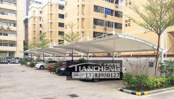 膜结构停车棚 32