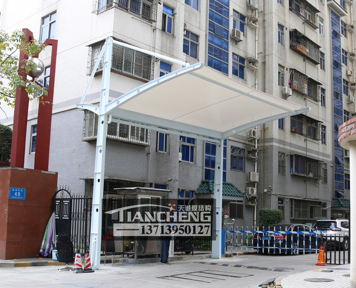 岗亭膜结构雨棚 04