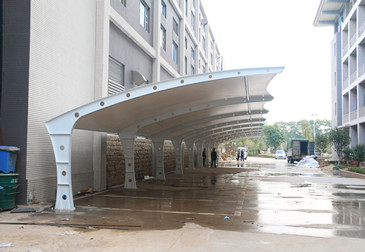 膜结构停车棚 33