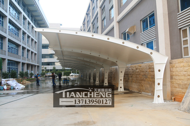 膜结构停车棚 33