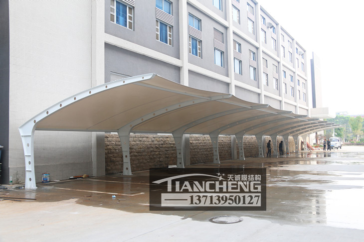膜结构停车棚 33