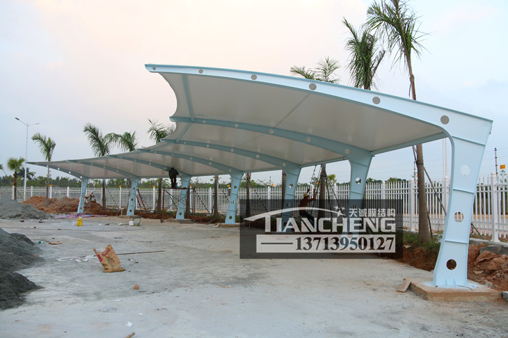 膜结构停车棚 35