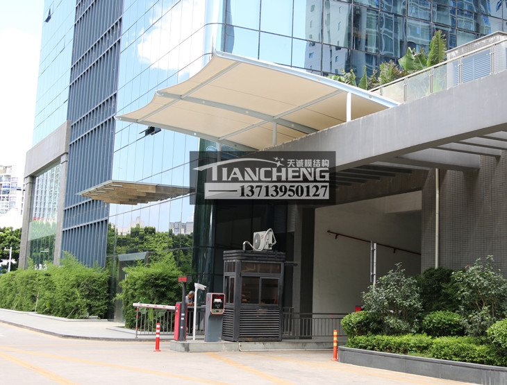 岗亭膜结构雨棚 06