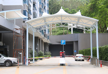 岗亭膜结构雨棚 06