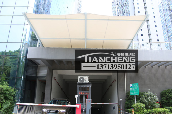 岗亭膜结构雨棚 06