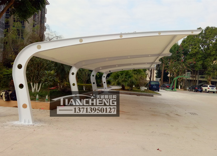 膜结构停车棚 37