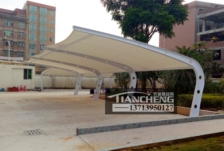 膜结构停车棚 37