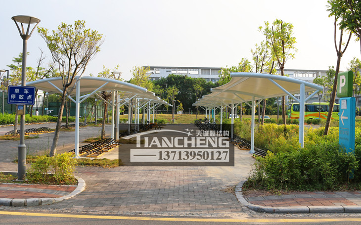 膜结构停车棚 38