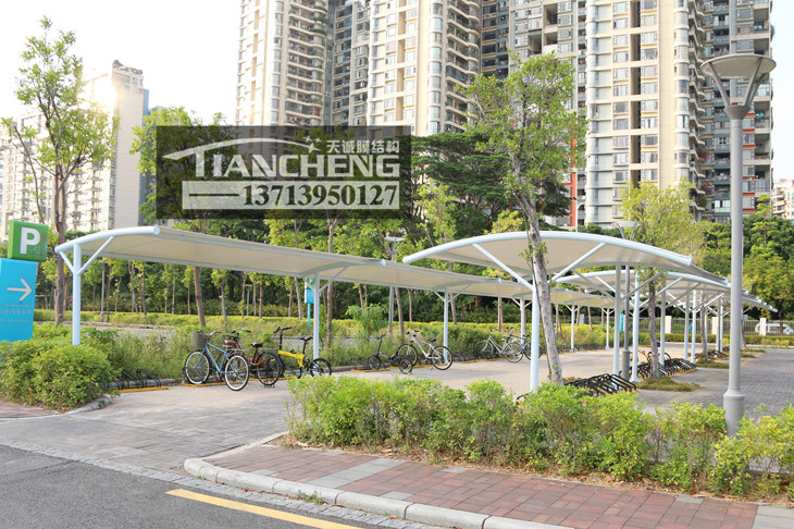 膜结构停车棚 38