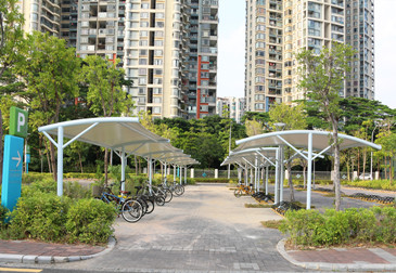 膜结构停车棚 38