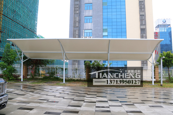 膜结构停车棚 39