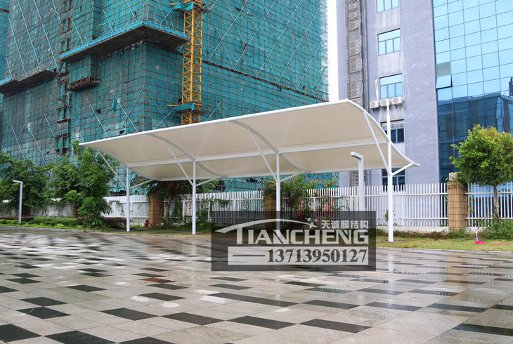 膜结构停车棚 39