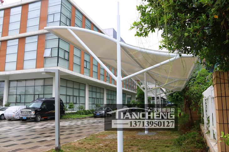 膜结构停车棚 39