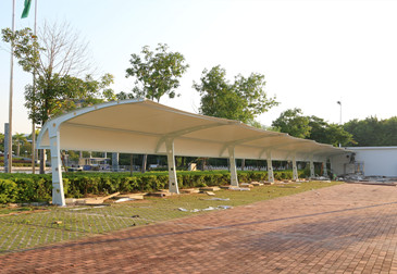 膜结构停车棚 40