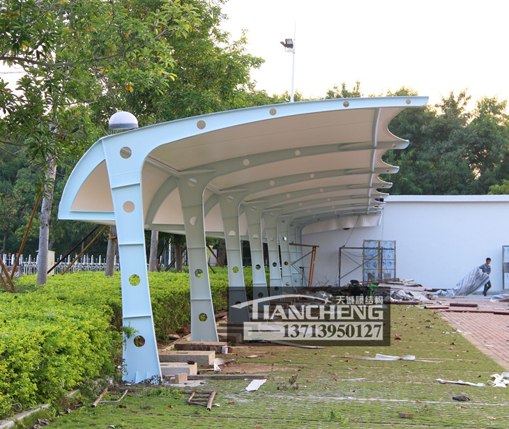 膜结构停车棚 40