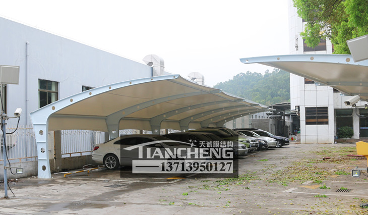 膜结构停车棚 41