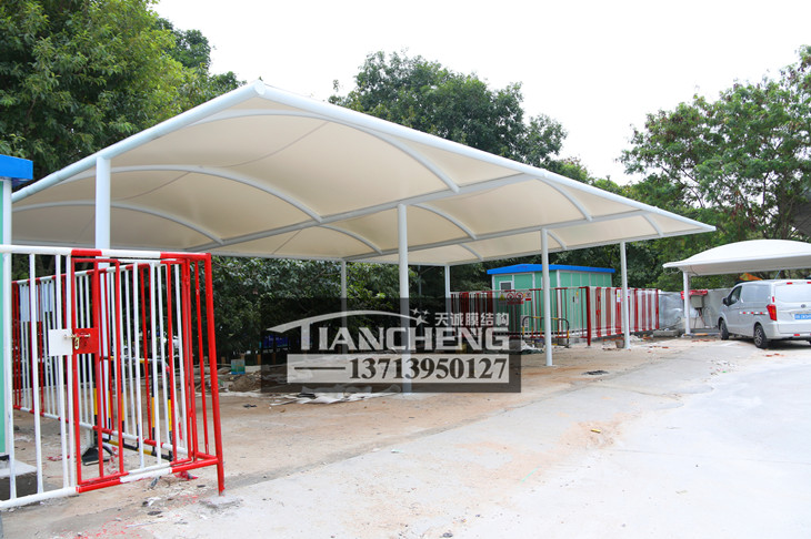 膜结构停车棚 42