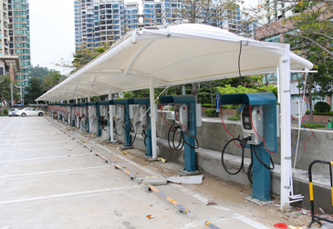 膜结构停车棚 42