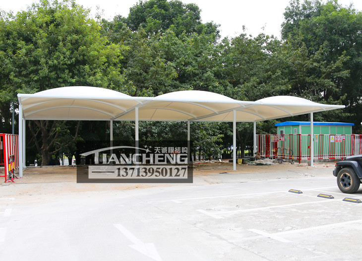 膜结构停车棚 42