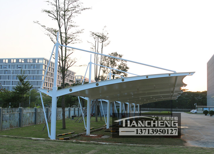 膜结构停车棚 43