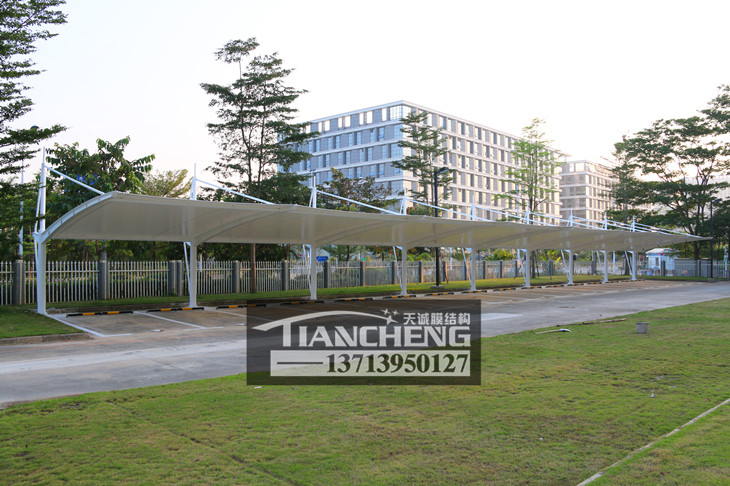 膜结构停车棚 43