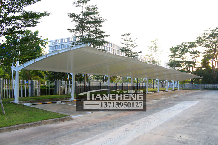 膜结构停车棚 43