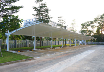 膜结构停车棚 43