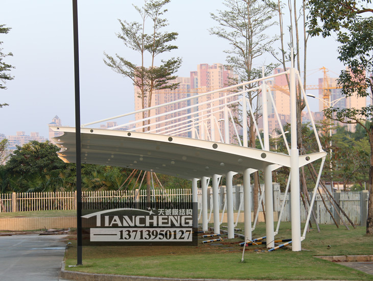 膜结构停车棚 43