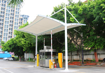 岗亭膜结构雨棚 08