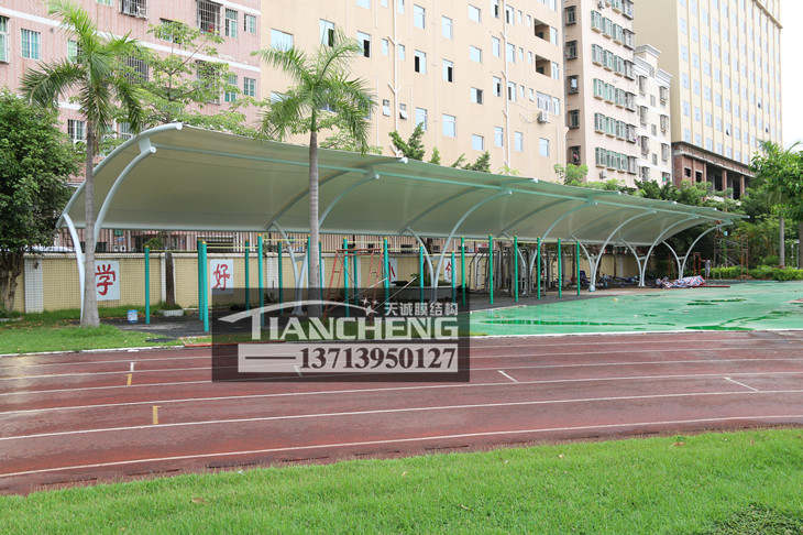 膜结构停车棚 45