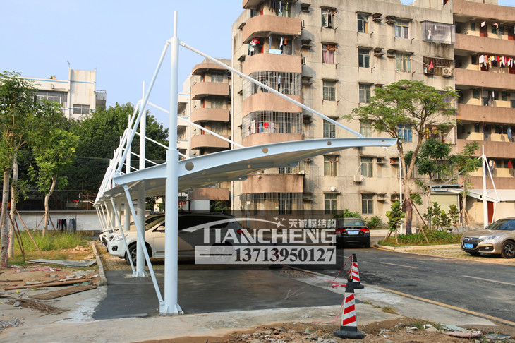 膜结构停车棚 46