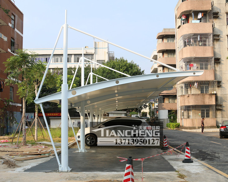 膜结构停车棚 46