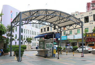 岗亭膜结构雨棚 11