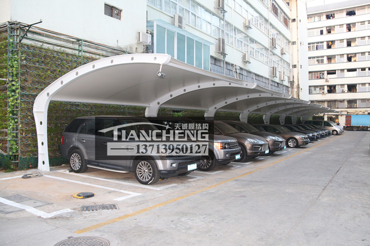 膜结构停车棚 47