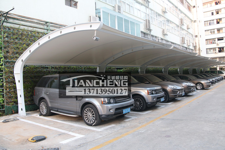 膜结构停车棚 47