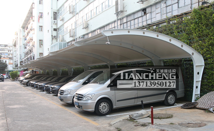 膜结构停车棚 47