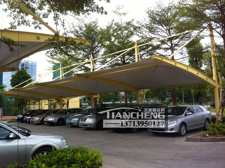 膜结构停车棚 48