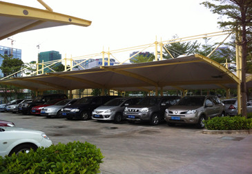 膜结构停车棚 48