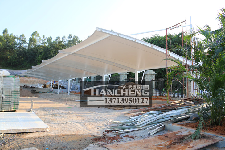 膜结构停车棚 49