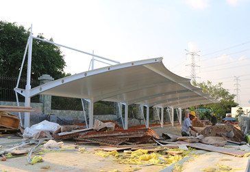 膜结构停车棚 49