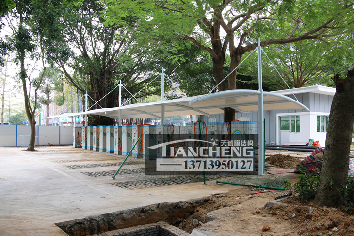 膜结构停车棚 50