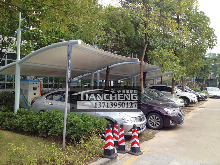 膜结构停车棚 52