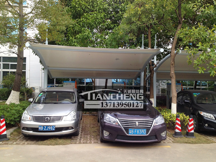 膜结构停车棚 52