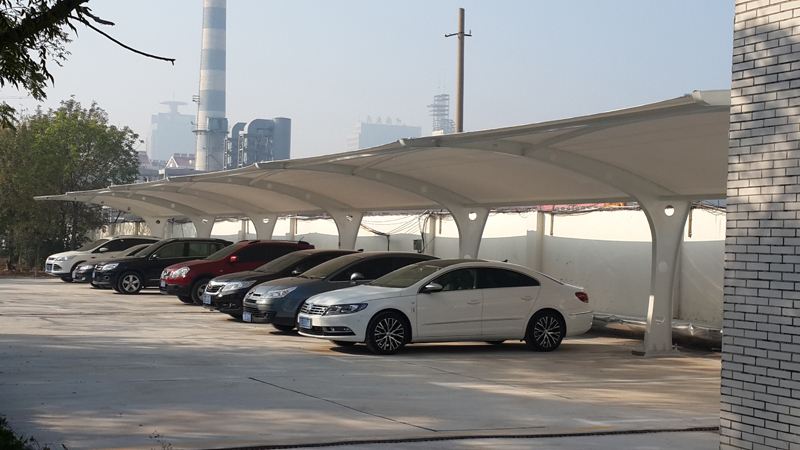 膜结构车棚施工前需要准备什么？